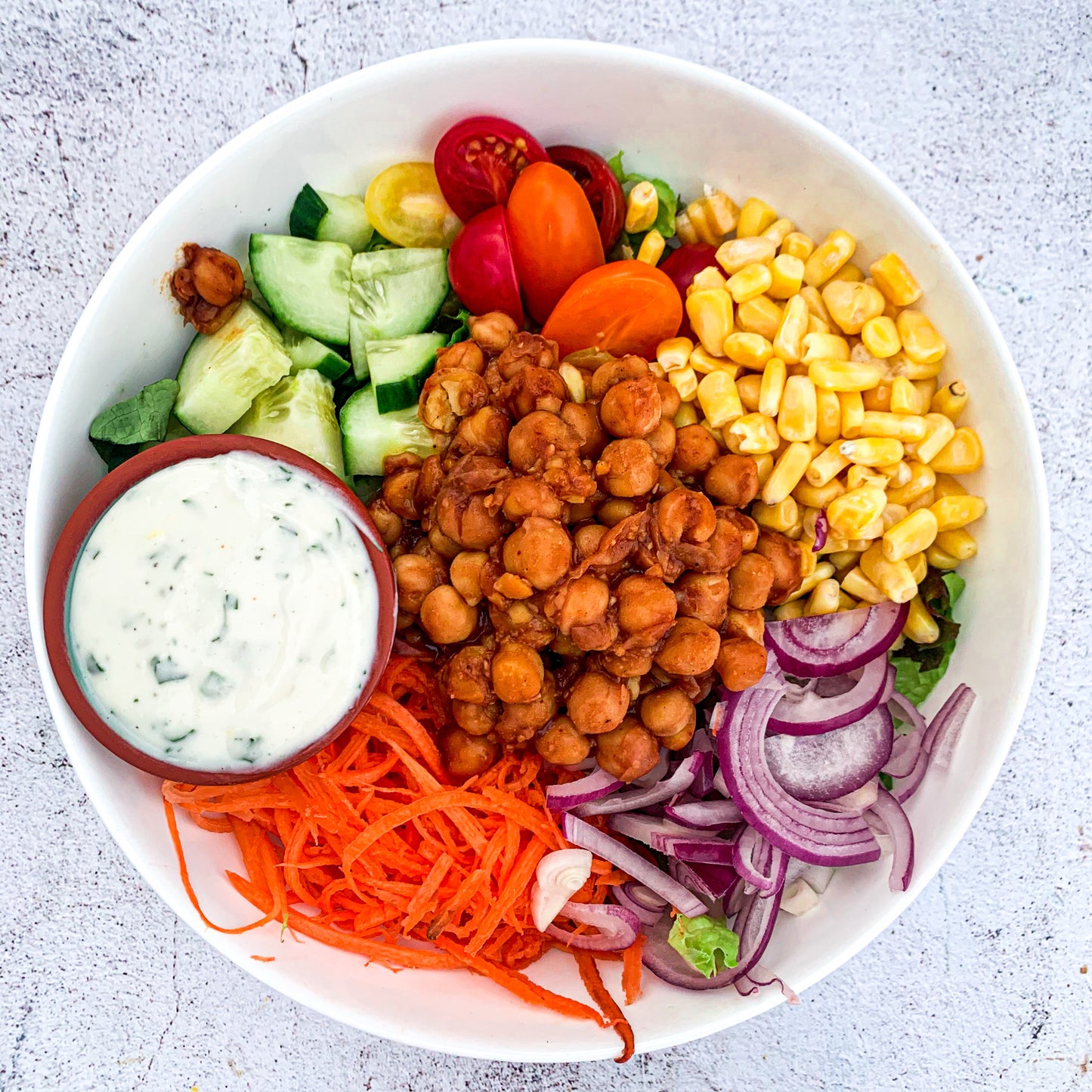 BBQ CHICKPEA SALAD (GF)