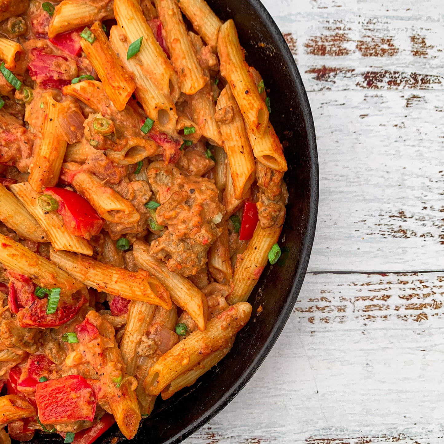 CREAMY CAJUN PENNE PASTA