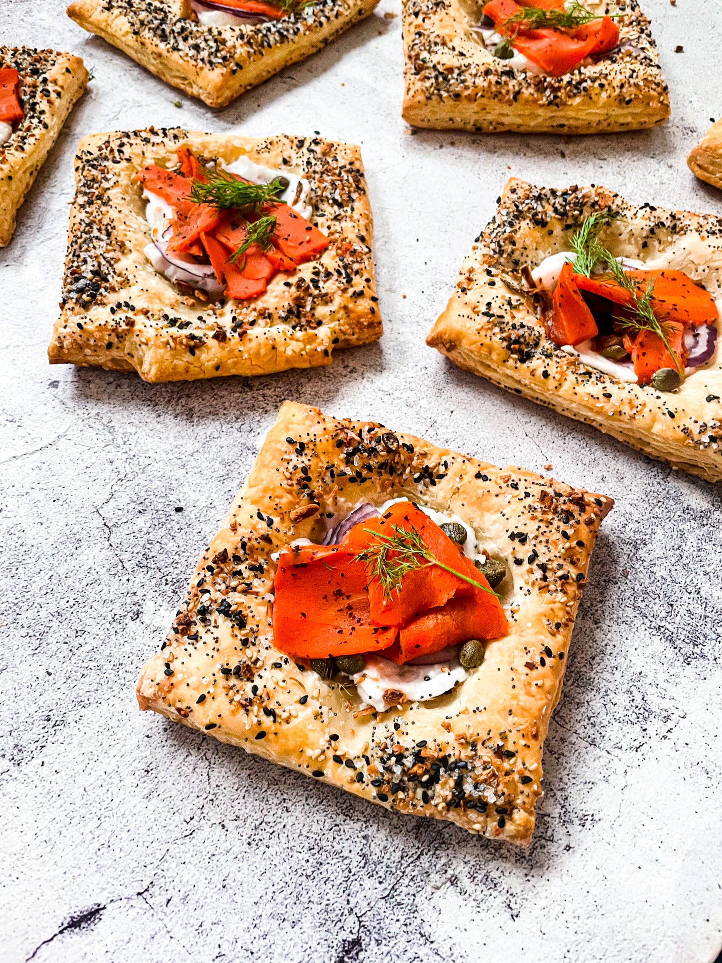 CARROT LOX PUFF PASTRY