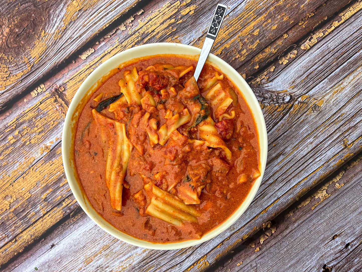 CREAMY LASAGNA SOUP