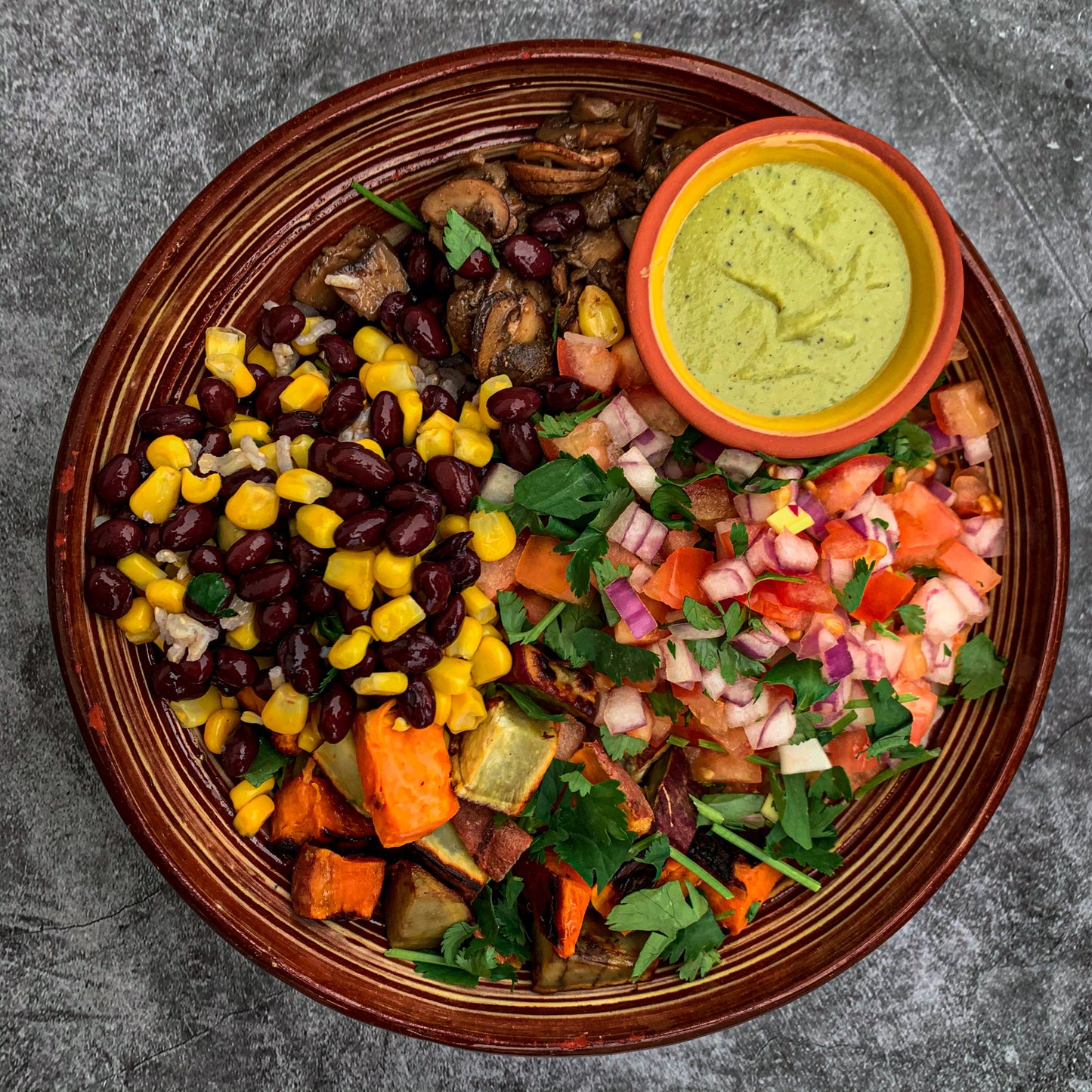 MUSHROOM BURRITO BOWL (GF)