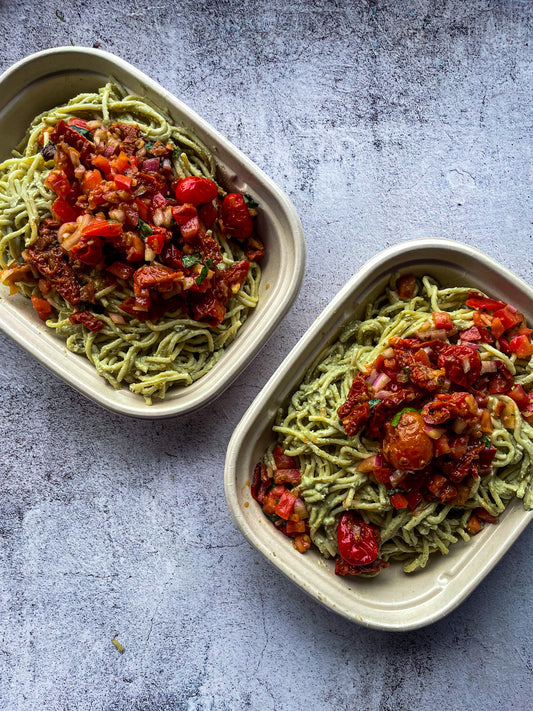 PESTO BRUSCHETTA LINGUINE