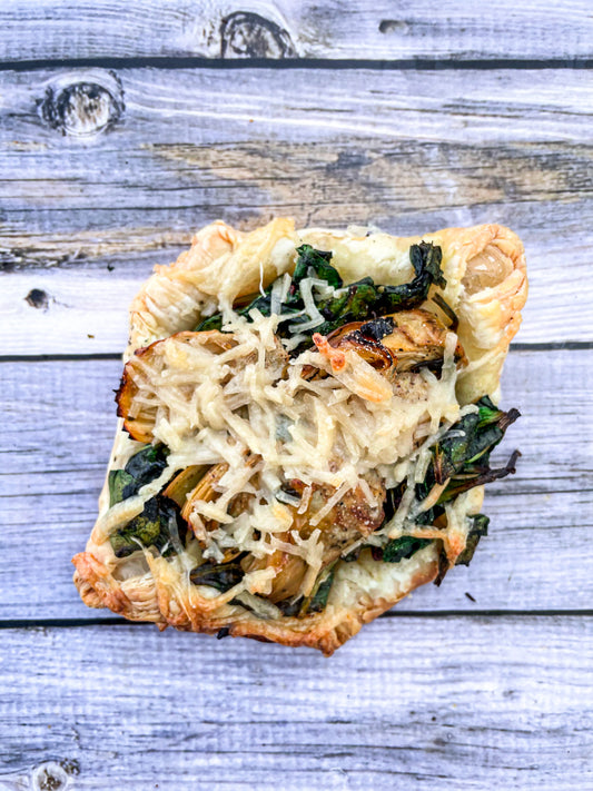 SPINACH & ARTICHOKE PUFF PASTRY