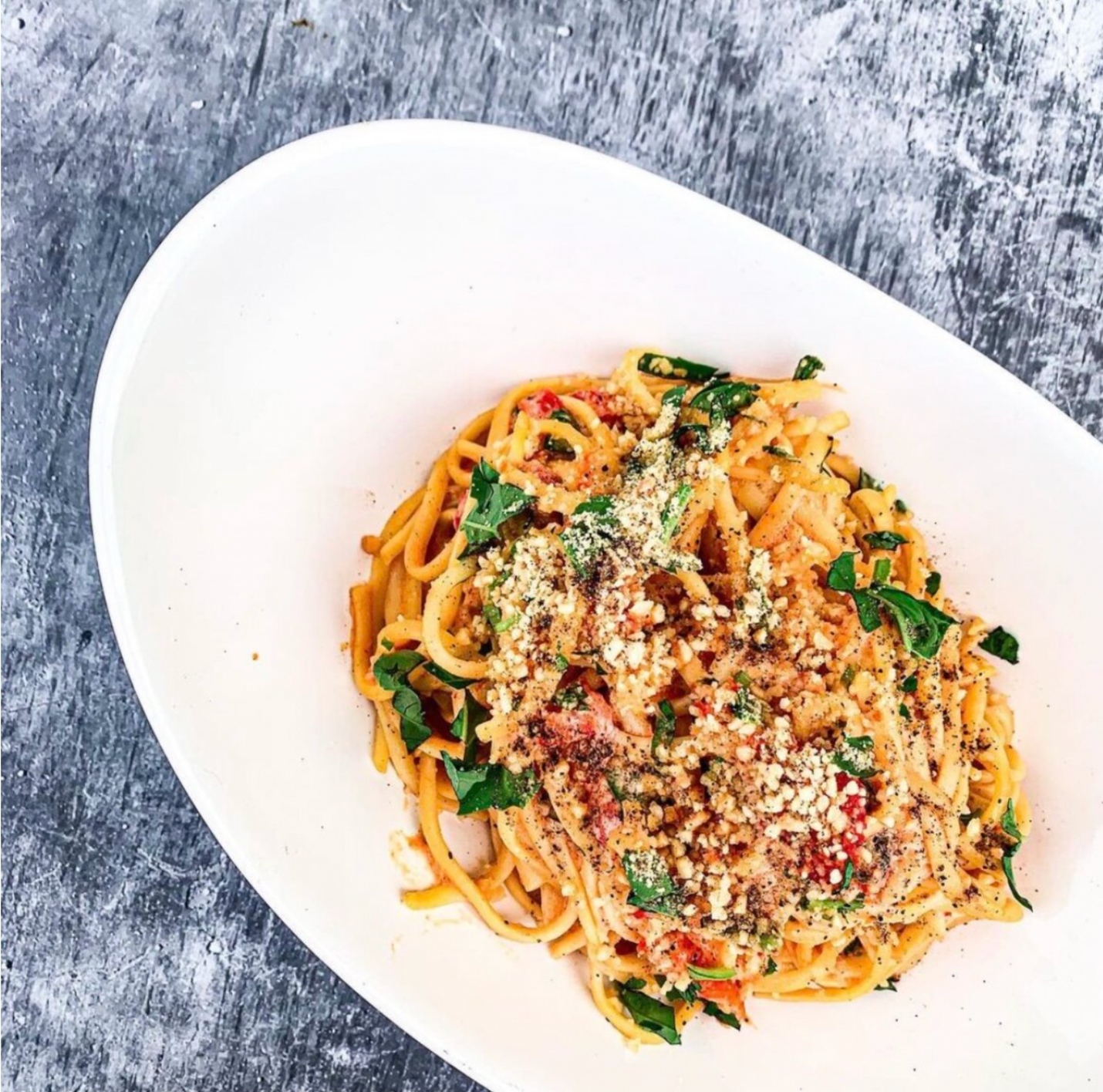 CREAMY SUNDRIED TOMATO LINGUINE