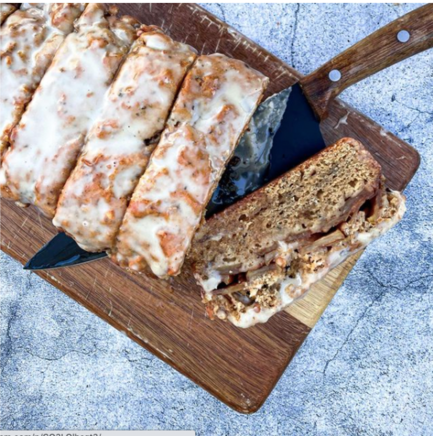 APPLE FRITTER LOAF