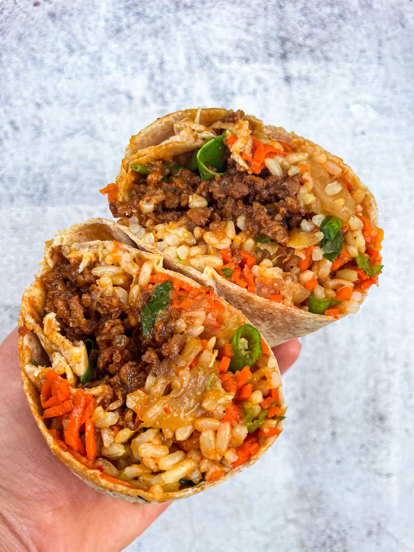 KIMCHI BULGOGI BURRITO